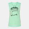 Bella + Canvas - Women's Flowy Scoop Muscle Tank - 8803 Thumbnail