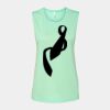 Bella + Canvas - Women's Flowy Scoop Muscle Tank - 8803 Thumbnail