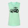 Bella + Canvas - Women's Flowy Scoop Muscle Tank - 8803 Thumbnail