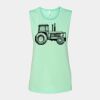 Bella + Canvas - Women's Flowy Scoop Muscle Tank - 8803 Thumbnail