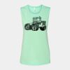 Bella + Canvas - Women's Flowy Scoop Muscle Tank - 8803 Thumbnail