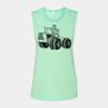 Bella + Canvas - Women's Flowy Scoop Muscle Tank - 8803 Thumbnail