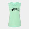Bella + Canvas - Women's Flowy Scoop Muscle Tank - 8803 Thumbnail