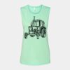 Bella + Canvas - Women's Flowy Scoop Muscle Tank - 8803 Thumbnail