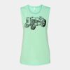 Bella + Canvas - Women's Flowy Scoop Muscle Tank - 8803 Thumbnail