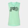 Bella + Canvas - Women's Flowy Scoop Muscle Tank - 8803 Thumbnail