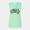 Bella + Canvas - Women's Flowy Scoop Muscle Tank - 8803 Thumbnail