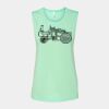 Bella + Canvas - Women's Flowy Scoop Muscle Tank - 8803 Thumbnail