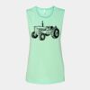 Bella + Canvas - Women's Flowy Scoop Muscle Tank - 8803 Thumbnail