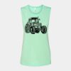 Bella + Canvas - Women's Flowy Scoop Muscle Tank - 8803 Thumbnail