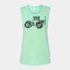 Bella + Canvas - Women's Flowy Scoop Muscle Tank - 8803 Thumbnail