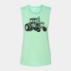 Bella + Canvas - Women's Flowy Scoop Muscle Tank - 8803 Thumbnail