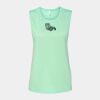 Bella + Canvas - Women's Flowy Scoop Muscle Tank - 8803 Thumbnail