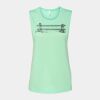 Bella + Canvas - Women's Flowy Scoop Muscle Tank - 8803 Thumbnail
