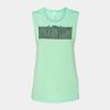 Bella + Canvas - Women's Flowy Scoop Muscle Tank - 8803 Thumbnail