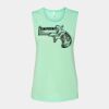Bella + Canvas - Women's Flowy Scoop Muscle Tank - 8803 Thumbnail
