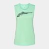 Bella + Canvas - Women's Flowy Scoop Muscle Tank - 8803 Thumbnail