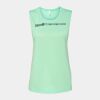 Bella + Canvas - Women's Flowy Scoop Muscle Tank - 8803 Thumbnail