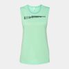 Bella + Canvas - Women's Flowy Scoop Muscle Tank - 8803 Thumbnail