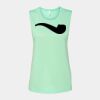 Bella + Canvas - Women's Flowy Scoop Muscle Tank - 8803 Thumbnail