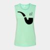 Bella + Canvas - Women's Flowy Scoop Muscle Tank - 8803 Thumbnail