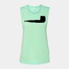 Bella + Canvas - Women's Flowy Scoop Muscle Tank - 8803 Thumbnail