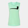 Bella + Canvas - Women's Flowy Scoop Muscle Tank - 8803 Thumbnail