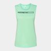 Bella + Canvas - Women's Flowy Scoop Muscle Tank - 8803 Thumbnail