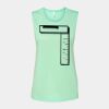 Bella + Canvas - Women's Flowy Scoop Muscle Tank - 8803 Thumbnail