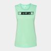 Bella + Canvas - Women's Flowy Scoop Muscle Tank - 8803 Thumbnail