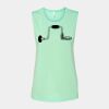 Bella + Canvas - Women's Flowy Scoop Muscle Tank - 8803 Thumbnail