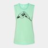 Bella + Canvas - Women's Flowy Scoop Muscle Tank - 8803 Thumbnail