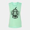 Bella + Canvas - Women's Flowy Scoop Muscle Tank - 8803 Thumbnail