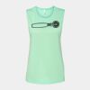 Bella + Canvas - Women's Flowy Scoop Muscle Tank - 8803 Thumbnail