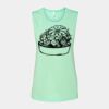 Bella + Canvas - Women's Flowy Scoop Muscle Tank - 8803 Thumbnail