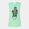 Bella + Canvas - Women's Flowy Scoop Muscle Tank - 8803 Thumbnail