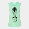 Bella + Canvas - Women's Flowy Scoop Muscle Tank - 8803 Thumbnail