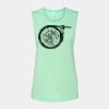 Bella + Canvas - Women's Flowy Scoop Muscle Tank - 8803 Thumbnail