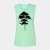 Bella + Canvas - Women's Flowy Scoop Muscle Tank - 8803 Thumbnail