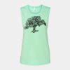 Bella + Canvas - Women's Flowy Scoop Muscle Tank - 8803 Thumbnail