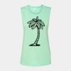 Bella + Canvas - Women's Flowy Scoop Muscle Tank - 8803 Thumbnail
