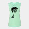 Bella + Canvas - Women's Flowy Scoop Muscle Tank - 8803 Thumbnail