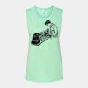 Bella + Canvas - Women's Flowy Scoop Muscle Tank - 8803 Thumbnail