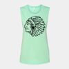 Bella + Canvas - Women's Flowy Scoop Muscle Tank - 8803 Thumbnail
