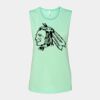 Bella + Canvas - Women's Flowy Scoop Muscle Tank - 8803 Thumbnail