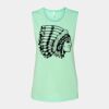 Bella + Canvas - Women's Flowy Scoop Muscle Tank - 8803 Thumbnail