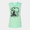 Bella + Canvas - Women's Flowy Scoop Muscle Tank - 8803 Thumbnail