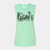 Bella + Canvas - Women's Flowy Scoop Muscle Tank - 8803 Thumbnail