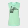 Bella + Canvas - Women's Flowy Scoop Muscle Tank - 8803 Thumbnail