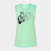 Bella + Canvas - Women's Flowy Scoop Muscle Tank - 8803 Thumbnail